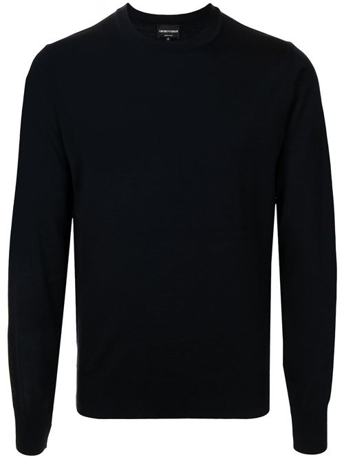 Maglia uomo classic girocollo blu notte EMPORIO ARMANI | 8N1M421M67Z0922